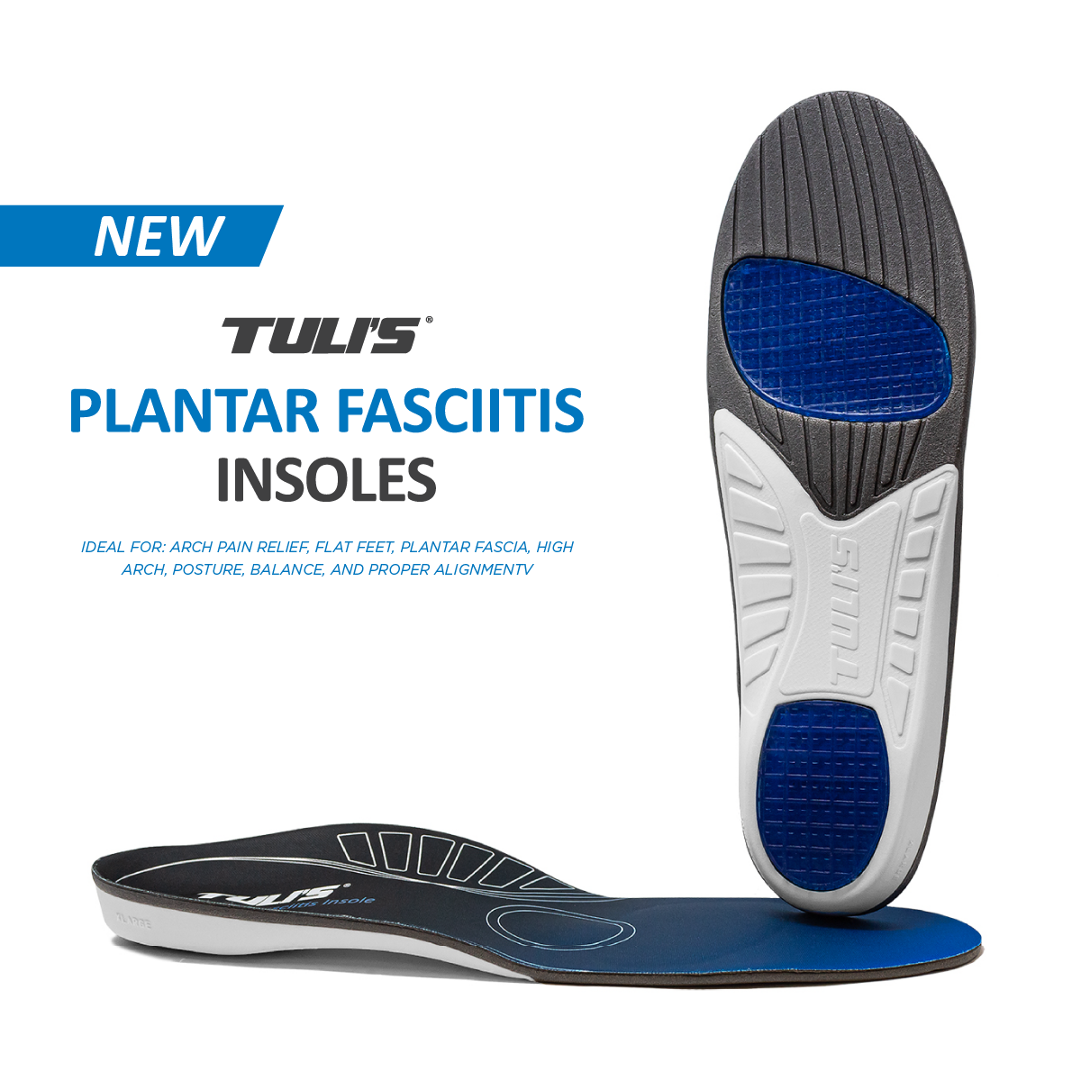 Insoles for flat feet on sale nz