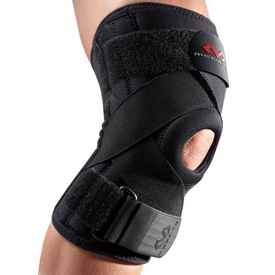 MCDAVID 425 KNEE SUPPORT WITH STAYS AND CROSS STRAPS