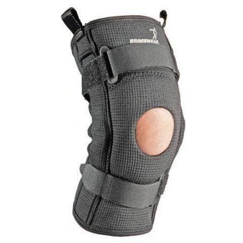Bodyworks Bracer Air-X Hinged Knee Support Lightweight & Low Profile for Medical & Lateral Support