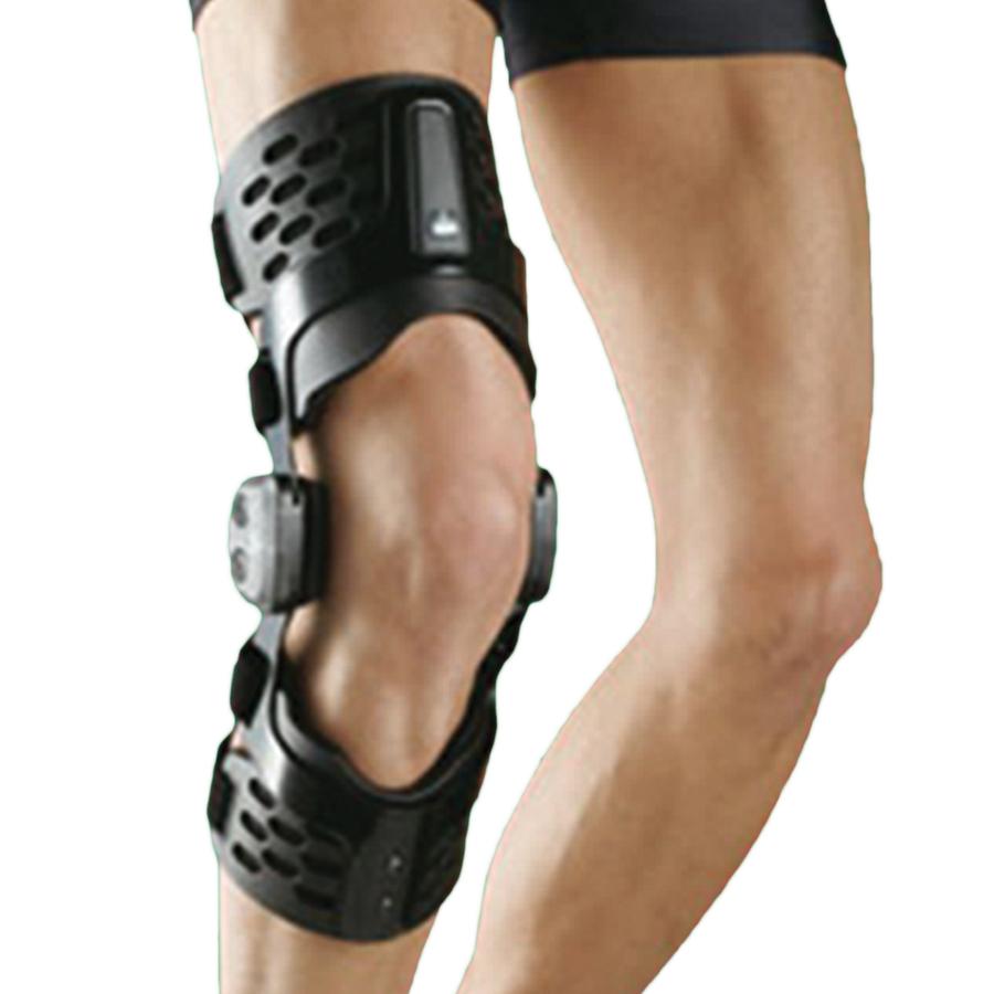 SECURE-PRO KNEE BRACE WITH SWIVELLING ANGLE AND TELESCOPIC MECHANISM