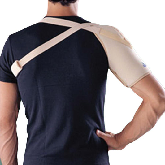 HUMERUS BRACE WITH PADDED WEBBING STRAP FOR STABILISATION AND SUPPORT