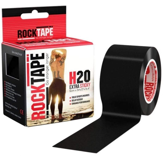 ROCKTAPE H20 - REPELS WATER AND PREVENTS ABSORPTION FOR SWIMMING, SWEAT AND DIRT